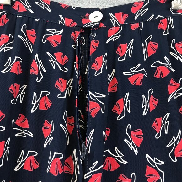 Vintage NEW REPUBLIC floral sleeveless top and skirt set size S - Picture 6 of 16